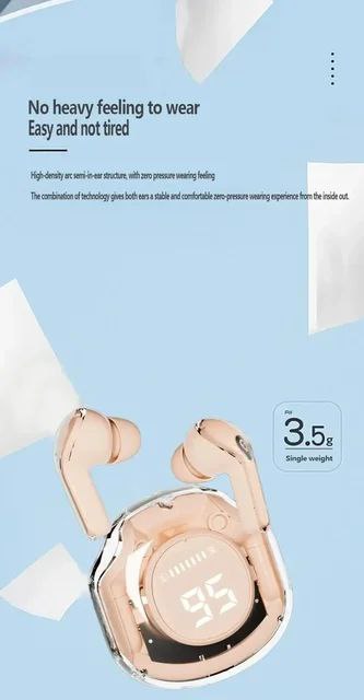 Wireless TWS Earbuds ENC Noise Reduction