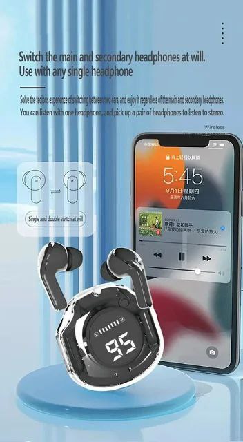 Wireless TWS Earbuds ENC Noise Reduction