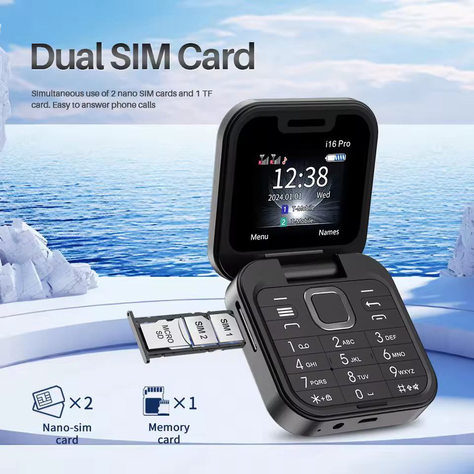 Flip Fold Dual Sim Mobile