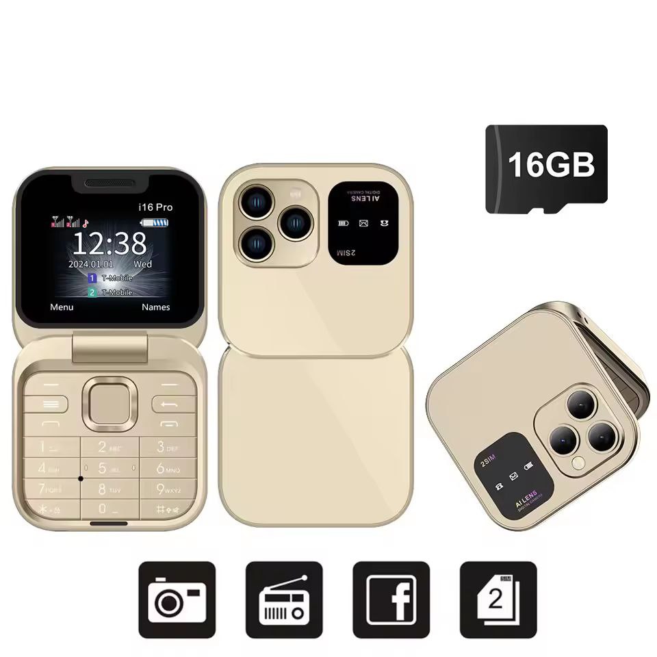 Flip Fold Dual Sim Mobile
