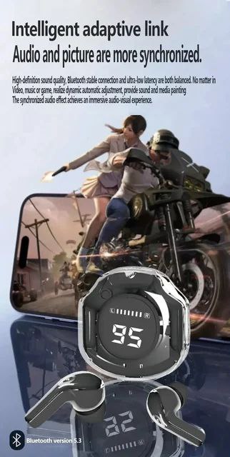 Wireless TWS Earbuds ENC Noise Reduction