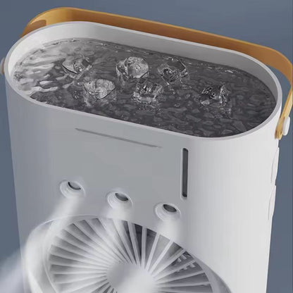 2025 New Oumffy 4000mAh Double Ended Air Mist Spray Cooler Fan